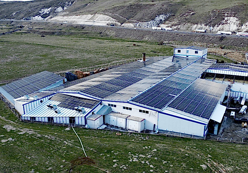 Desni Güneş Enerji Santrali, Güneş Enerji Sistemleri, Fabrika Elektrik tasarrufu