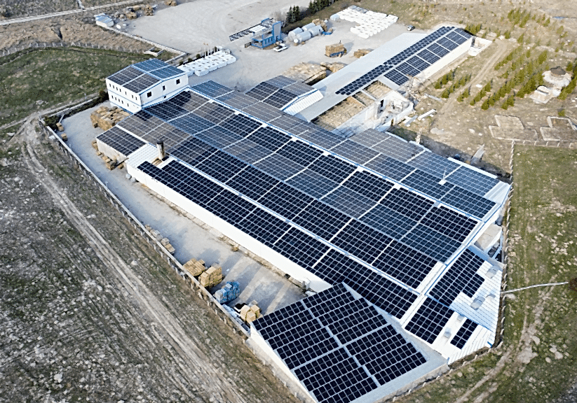 Çatı Güneş Enerji Sistemleri, Erzurum GES, desni güneş enerji sistemi